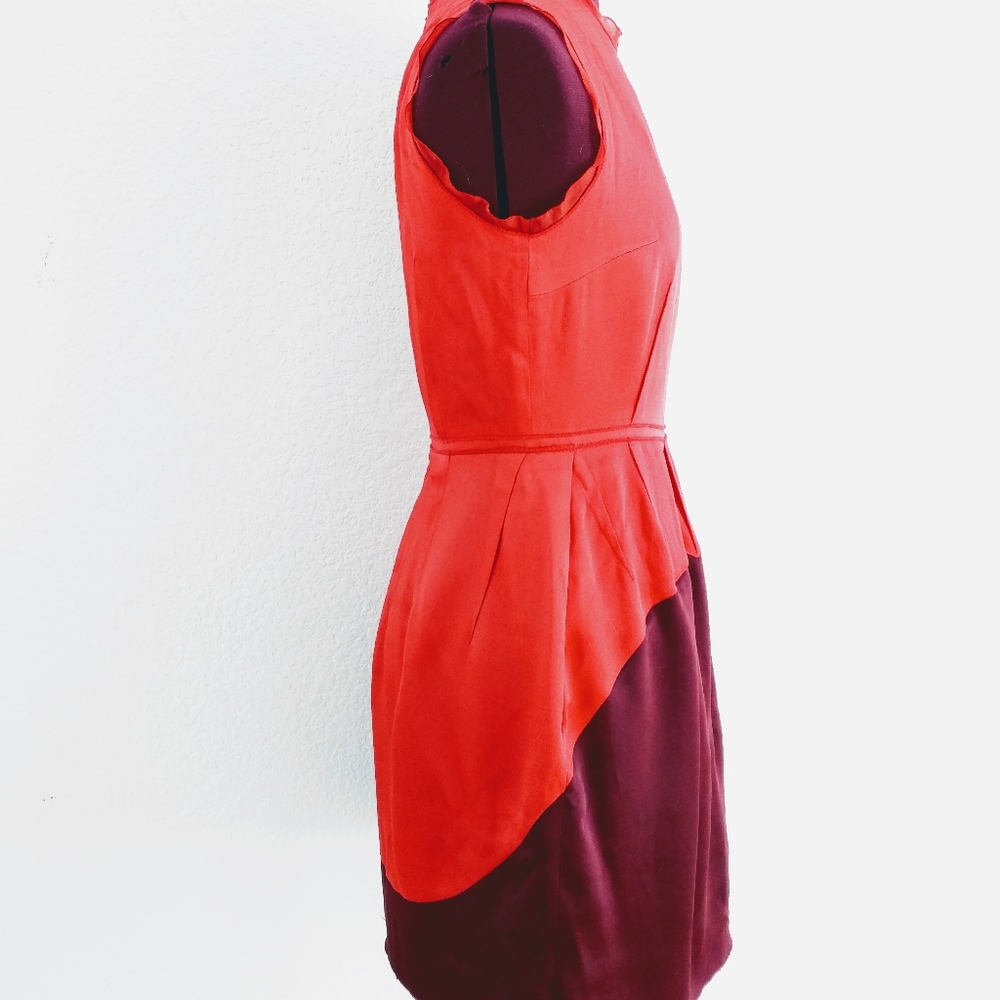O'2nd red silk dress - Picture 4 of 6
